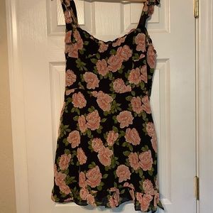 Never worn new with tags floral mini dress size L